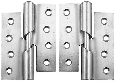 Rising Butt Door Hinges Steel Right Or Left 4 Inch UK Quality - Price Per Hinge • £7.08
