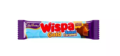 Cadbury Wispa Gold Salted Caramel Milk Chocolate 24 X 48g Bars BB 06/07/23 • £14.99