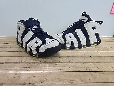 Nike Pippen Air Uptempo Mens Size 10.5 Basketball Shoes 414962 104 • $40