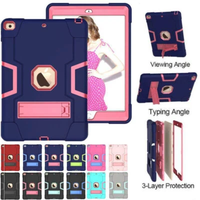 $26.79 • Buy For IPad 5/6/7/8/9th Gen Mini6 Air Pro 11 12.9 Shockproof Heavy Duty Case Cover
