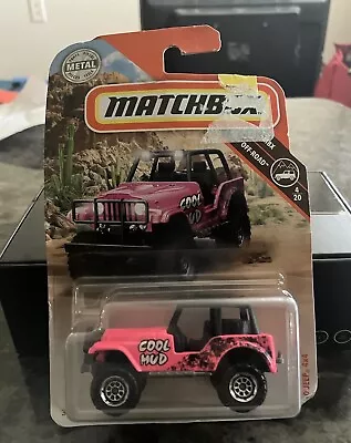 Matchbox 1/64 Diecast MBX Off Road Pink Cool Mud 1960 Jeep 4X4 • $8.99