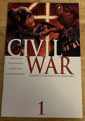 MARVEL CIVIL WAR 1-7 COMPLETE SET + Extras 2006 1 1B 2 2 2nd Print 3 4 5 6 7 • $32.99