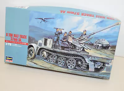 Vintage HASEGAWA 8 TON HALF TRACK Military Model 1:72 Scale Unbuilt Sealed Parts • $22