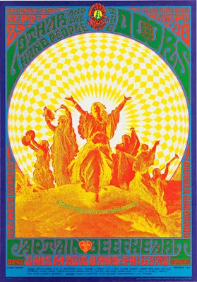 The Doors Denver Concert Poster Replica 13 X 19  Photo Print  • $16.96