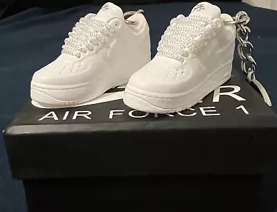 Nike AF 1 Mini Shoe Keychain Single Or Pair With Or Without The Box • $9