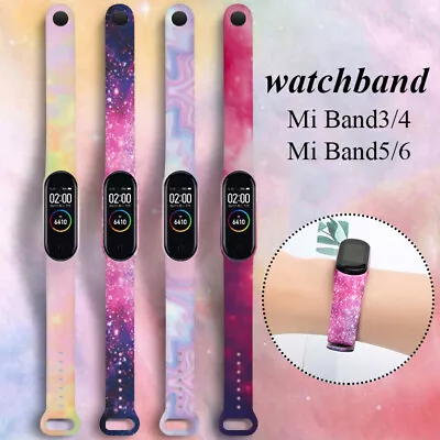 Starry Wrist Strap Replacement Watchband Bracelet For Xiaomi Mi Band 6 5 4 3 NFC • $2.37