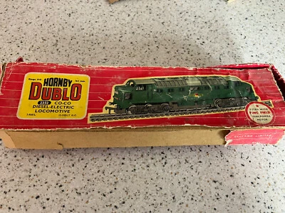 £14.99 • Buy Hornby Dublo 2 Rail 2232 BR Green Co-Co Diesel Locomotive - Non Runner