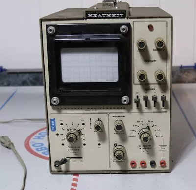 Vintage Heathkit Solid State Oscilloscope Model Io-103 - Repair Or Part • $34.99