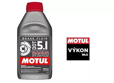 Motul® Dot 5.1 Performance Brake Fluid * Dot 3 & Dot 4 * 1 X 500ml 100951 • $17.34