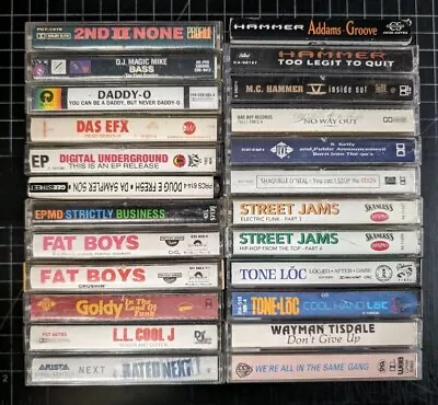 Rap & Hip-Hop Cassette Tape Lot (U-PICK) • $5