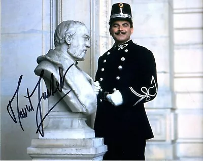 David Suchet  Signed 10 By 8 Inches Genuine Signature Photo Poirot • £42