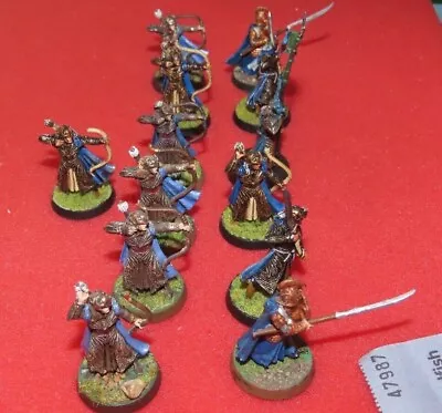 Games Workshop Lord Of The Rings Haldir's High Elves Painted Metal Figure Elf GW • £17.99