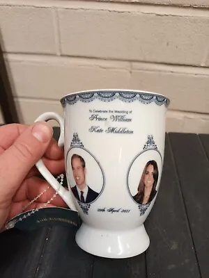 Premier Porcelain Celebration Of Prince William & Kate Middleton Wedding Cup • £12