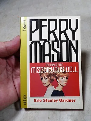 Vintage 1964 1stPocket Print Perry Mason Mischievous Doll Paperback Book Gardner • $12