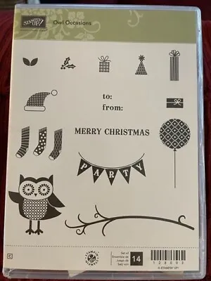 Stampin' Up! Owl Occasions Clear Mount  Stamp Set • $3