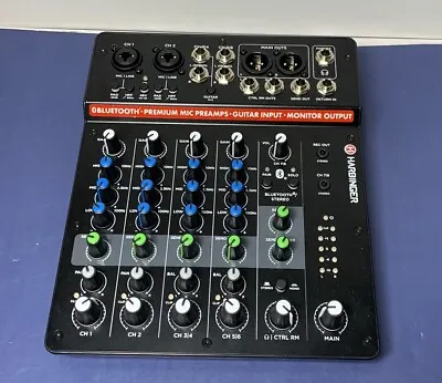 Harbinger LV8 8-Channel Analog Mixer With Bluetooth - *No Power Supply* • $64.99