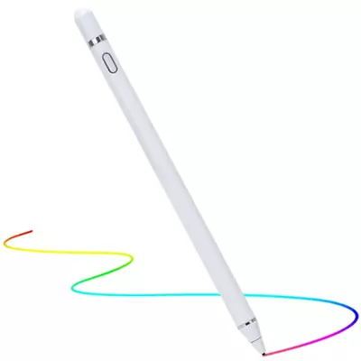 WHITE Fine Point Digital Stylus Pen Works For IPhone IPad And Other Tablets • $10.95