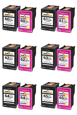 60XL 61XL 62XL 63XL 64XL 65XL For HP Ink Cartridges Combo  • $21.35