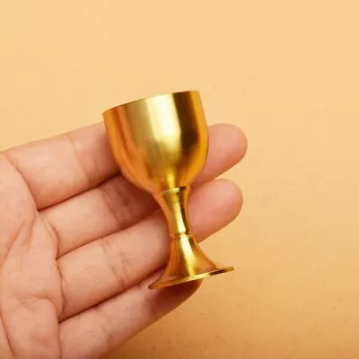 1Pcs Metal Brass Chalice Cup Copper Liquor Cup  For Party Home Accessories • $8.11