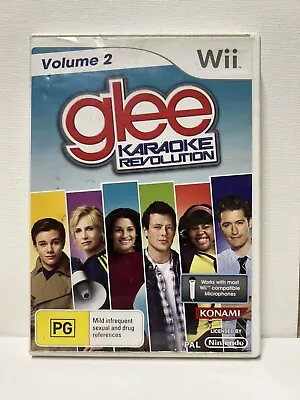 Glee Karaoke Revolution Nintendo Wii • $3