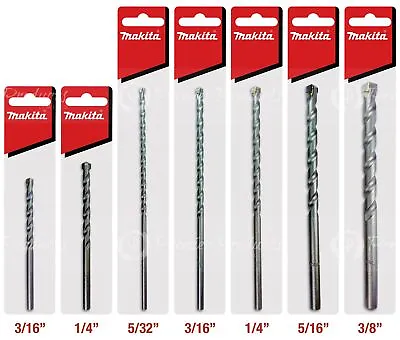 Makita 7 Piece - Complete Concrete Drill Bit Set For Hammer Drills • $15.99