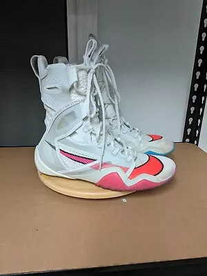 Nike HyperKO 2 SE Boxing Shoes Mens Size 8 White Manny Pacquiao Rare Adults • $129.87