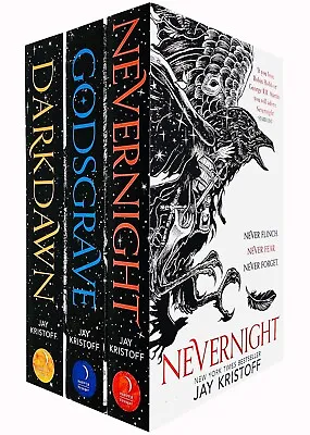 Nevernight Chronicle Series 3 Books Collection Set By Jay Kristoff Paperback NEW • $35.22