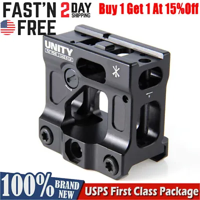Unity Mount For H1 H2 T1 T2 CompM5 Red Dot Sight Rifle Heightening Bracket • $16.99