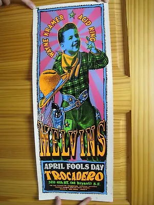 Wayne Kramer Acid King Melvins Poster April Fools Day The MC5 • $199.99