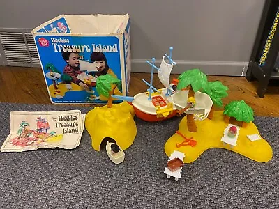 Vintage Weebles Treasure Island Pirate Ship In Box Romper Room 1975 • $39.99