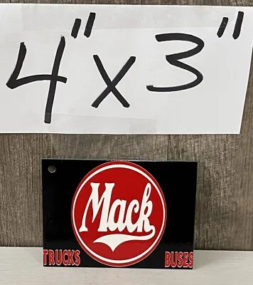 Mack Trucks Buses Magnet Semi Automotive Gas Oil Power Train Bulldog • $25