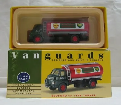 £10 • Buy Vintage Vanguard Shell-BP Classic Commercial Vehicle. S Type Tanker. New In Box.