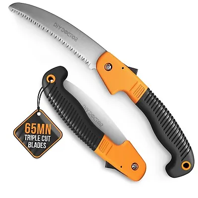 Tree Pruning Hand Saw Pruner Shears Garden Wood Branch Trimming Sharp Blade Tool • £11.95