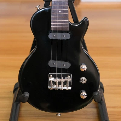 $269 • Buy Vorson LP Style Solid Body Electric Tenor Ukulele With Bag (Black)