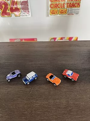 Micro Machines Lgti Late 1990s Cars X 4 Mini Cooper Blue Cobra Hot Rod MINT! • $25