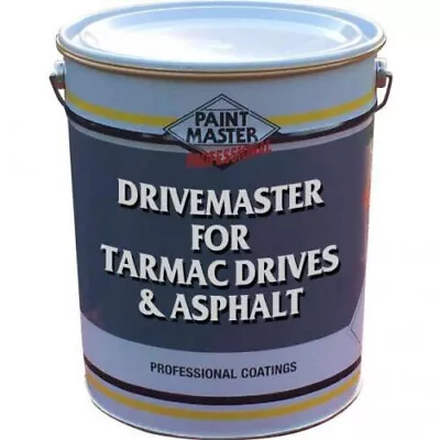 20 Litres Driveway Black Tarmac Paint-restorer-sealant Drive Master Hard Wearing • £84.99