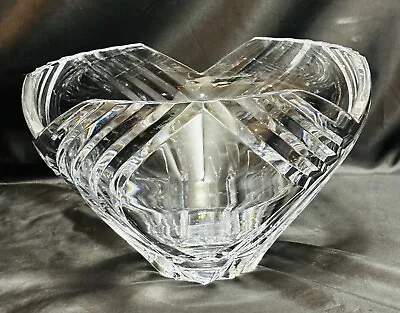 Stunning & Detailed Lenox 9” Diameter 6 ¼” Tall Crystal Bowl Kelly Collection • $48