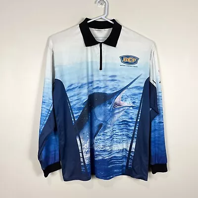 BCF Lightweight Marlin Sun Protection Long Sleeve Fishing Shirt Men's 3XL XXXL • $24.99