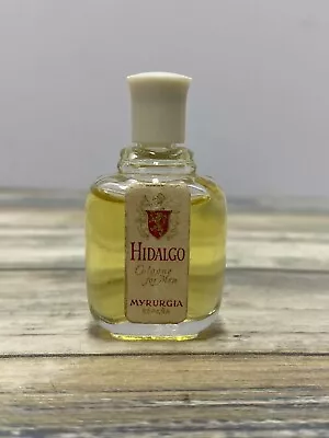 Myrurgia Hidalgo Eau De Cologne Splash For Men Rare Vintage Tester 3.5ml • $40