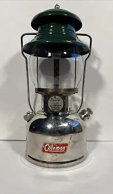 Vintage 1950s Coleman Model 202 Single Mantel Lantern *The Sunshine Of The Night • $305