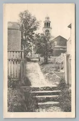 Stone Alley NANTUCKET Massachusetts Antique Marshall Gardiner 1911 • $11.69