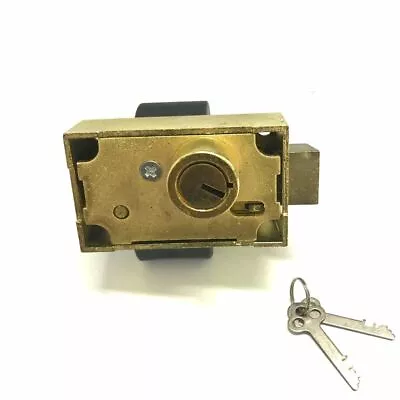 Single Nose Herring Hall Marvin #11 Safe Deposit Box Lock Replace/ Bank Lock • $34.20