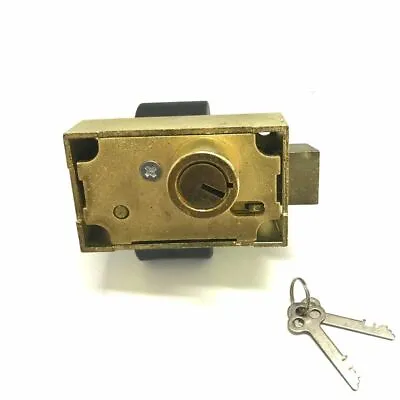 Single Nose Herring Hall Marvin #11 Safe Deposit Lock / Bank Lock With Guard Key • $38.30