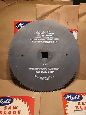 ESTATE FIND🔥LOT OF 6 Vintage MALLSAW BLADES Mall Tool Co. Chicago Circular Saw  • $89