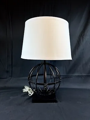Victoria Hagan Perfect Pieces Rare Modernist Cubed Glass Table Lamp + Shade • $150