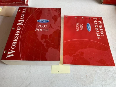 $65 • Buy 2007 Ford Focus Car Workshop Service Repair Manual Set, W/Wiring Diagrams Book