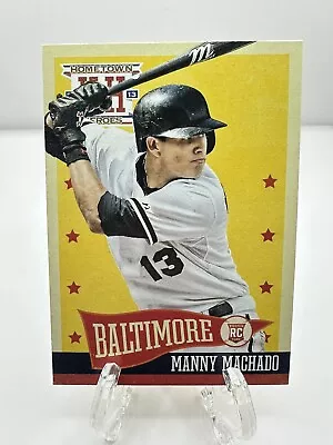 2013 Panini Hometown Heroes Manny Machado Rookie Card #195 - Orioles Rc - Padres • $1