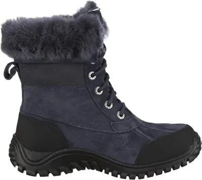 UGG Adirondack II 3231 Women's Purple Black Mid-Calf Snow Boots Size 5.5 UGG589 • $120