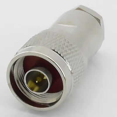 N Type Plug For Ultraflex 7 Male Clamp Compression Connector UltraFlex7 • £4.79