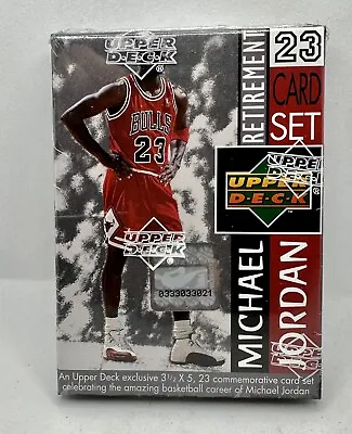 1999 Upper Deck Michael Jordan Retirement CARD SET (23 Cards) - FACTORY SEALED • $43